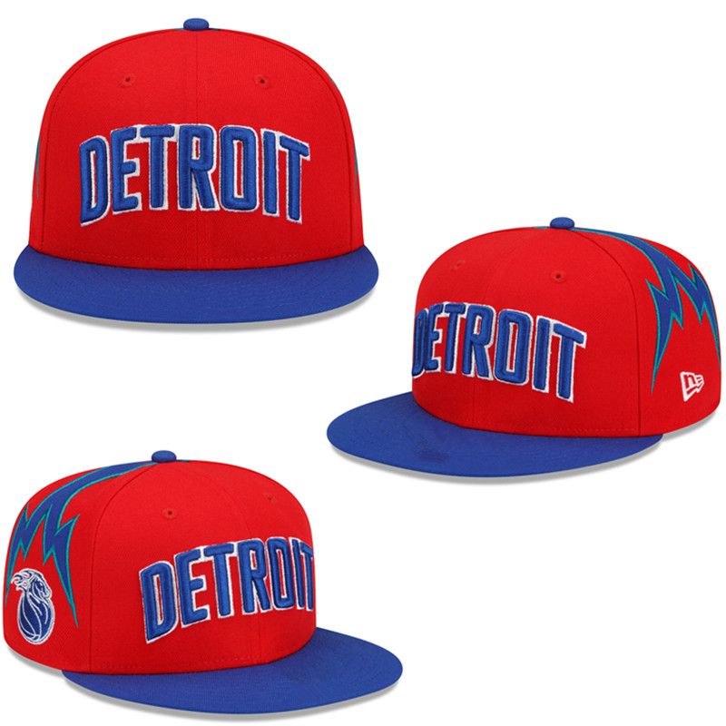 2025 NBA Detroit Pistons Hat TX202503072